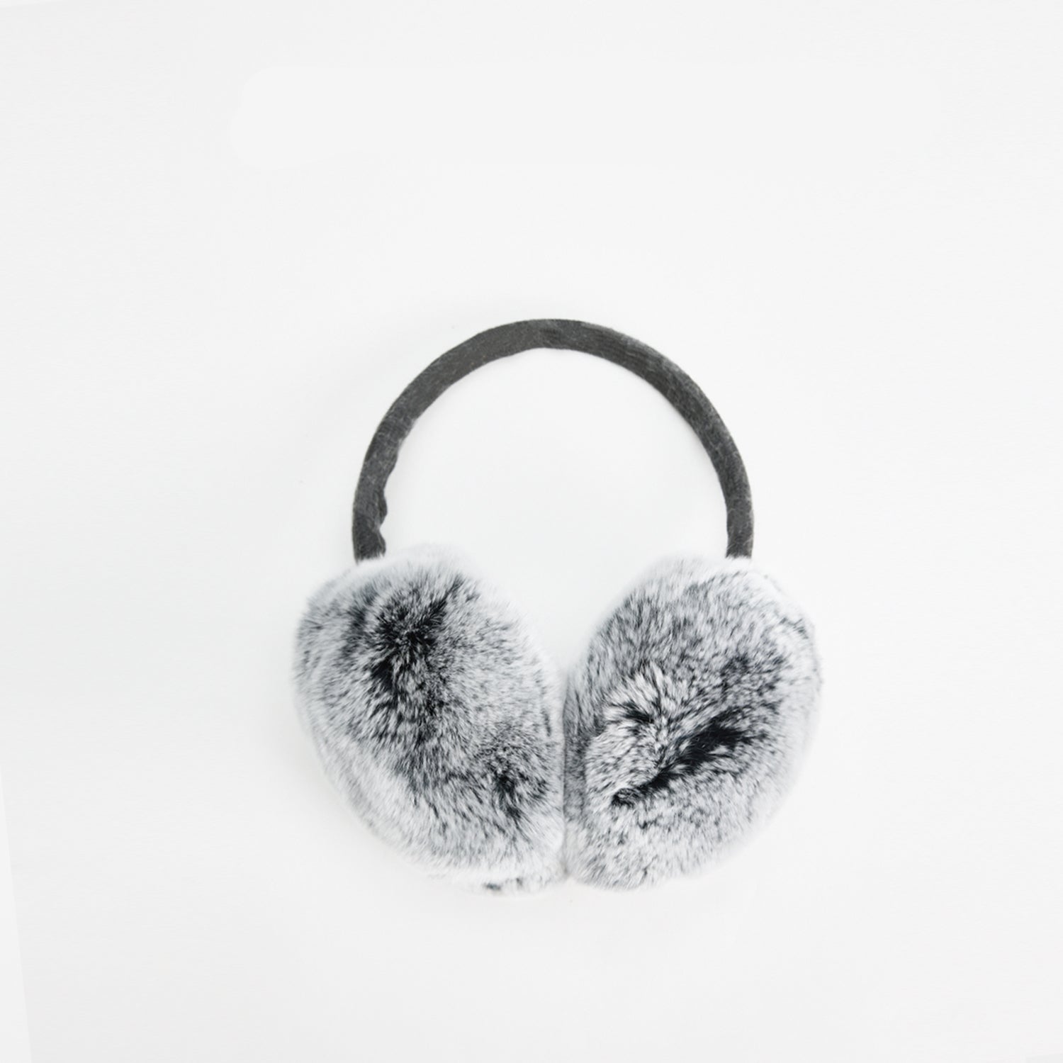 Autumn and Winter Plush Warm Fashionable Ear Protection Rabbit Fur Ear Muffs-7