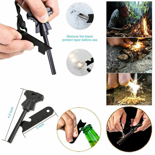 ✅ 14-in-1 Outdoor Emergency Survival & Safety Gear Kit – Camping & Adventure